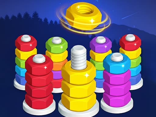 Nuts Color Sorting Game — free online game