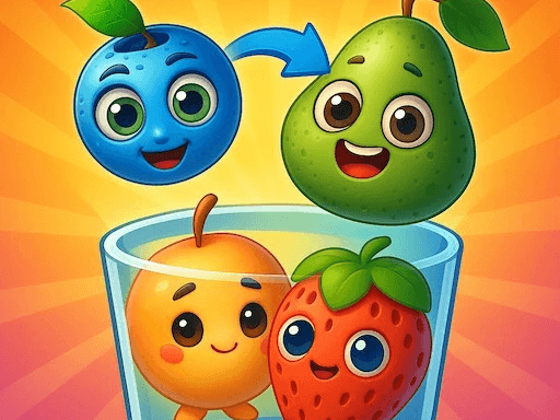 Drop Merge Fruit Characters — free online game
