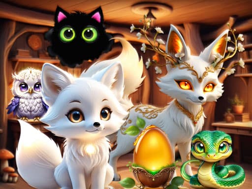 Mysterious Familiars Enchanted Bestiary — free online game