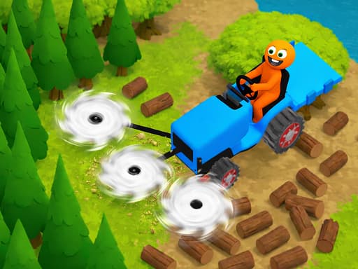 Crazy Lumberjack: Cut Them All — free online game