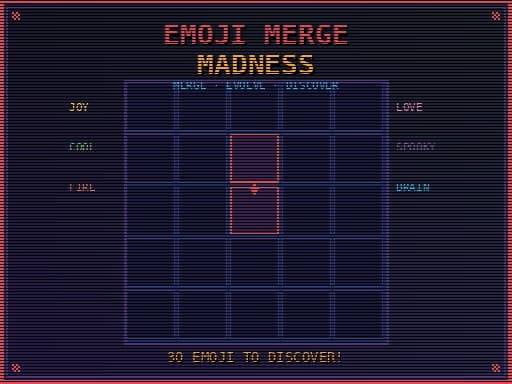 EMOJI MERGE MADNESS — free online game