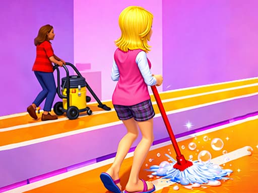 Bridge Cleaner Runner Game — free online game