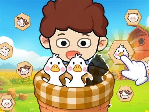 Farm Animal Sort Puzzle — free online game