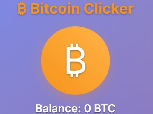 BTC clicker — free online game
