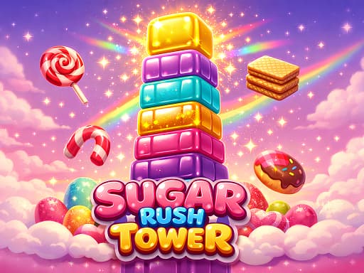 Sugar Rush Tower — free online game