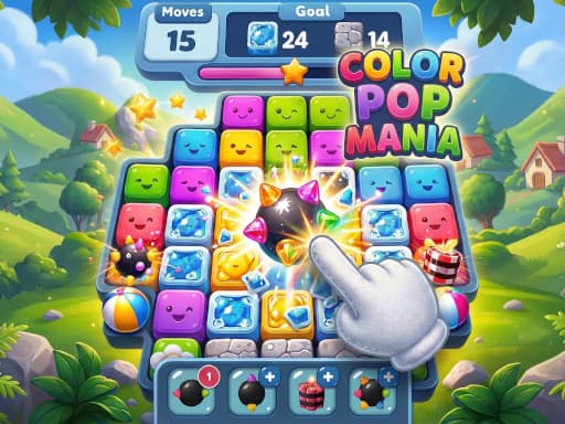 Color Pop Mania — free online game
