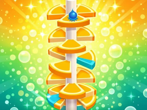 Fruit Tower Drop — free online game