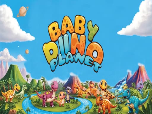 Baby Dino Planet — free online game