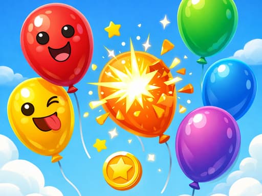 Balloon Buddies    Flat Edition — free online game