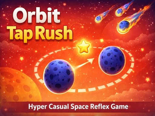 Orbit Tap Rush   One Tap Game — free online game