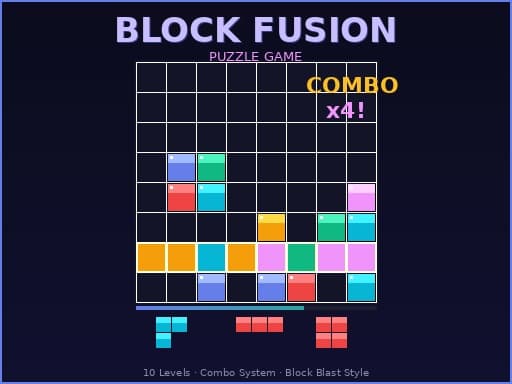 BLOCK FUSION — free online game